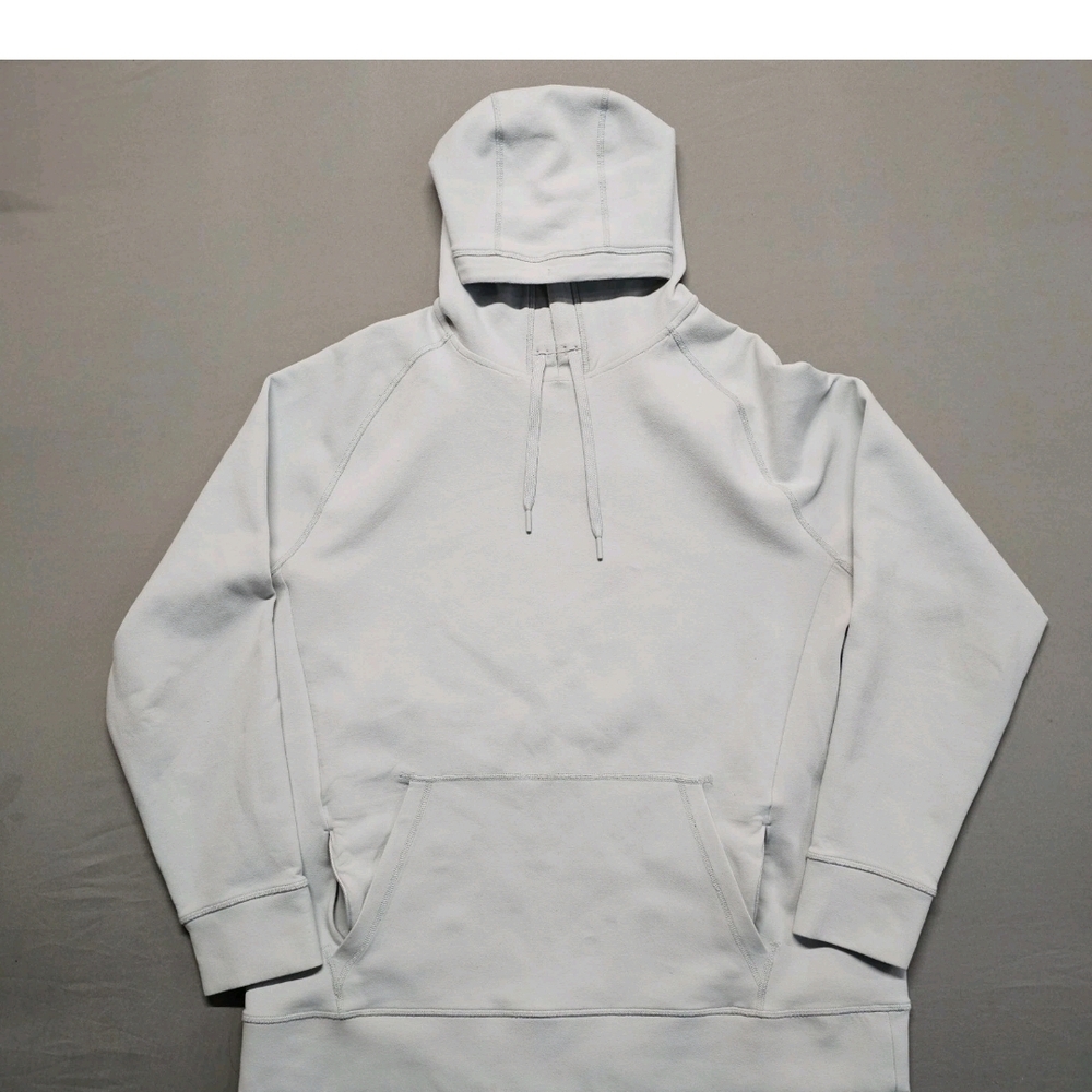 Ten Thousand Midweight Tech Hoodie Men's XXL Gray Training Pullover Fleece Gym